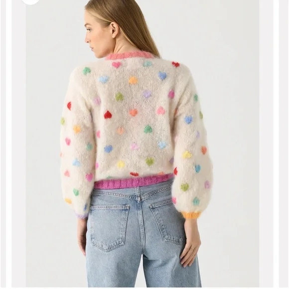 Rose Carmine Women's Mon Amour Sweater - Picture 5 of 5